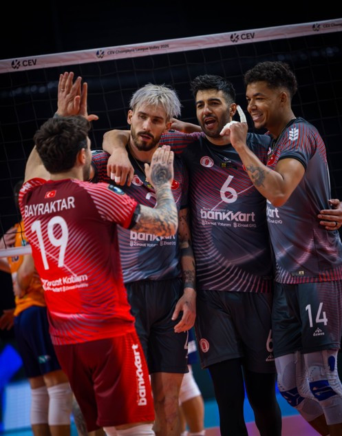 Ziraat Bankkart, Şampiyonlar Ligi’nde 2’de 2 ile başladı