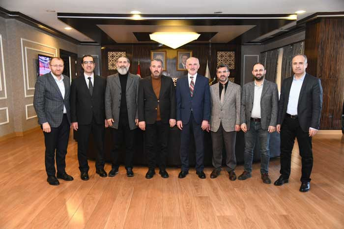 Ankara Hacı Bayram Veli Üniversitesi'nden Pursaklar Belediyesi'ne ziyaret