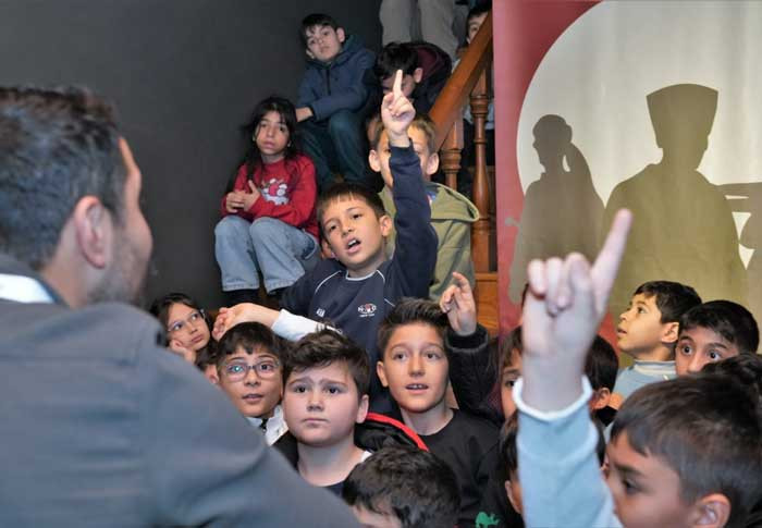İlkokul öğrencilerinden Keçiören Belediyesi Atatürk Ankara Milli Mücadele Müzesi'ne anlamlı ziyaret - Resim : 2
