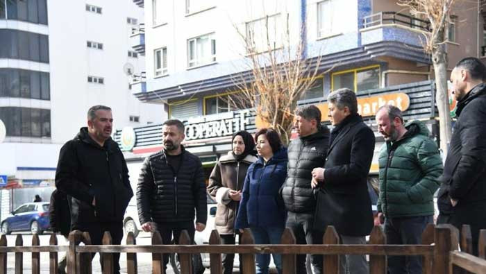 Pursaklar Belediye Başkanı Çetin yeni yatırımlar için sahaya indi