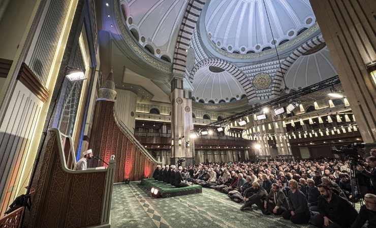 Ankara'da Miraç Kandili düzenlenen programlarla idrak edildi