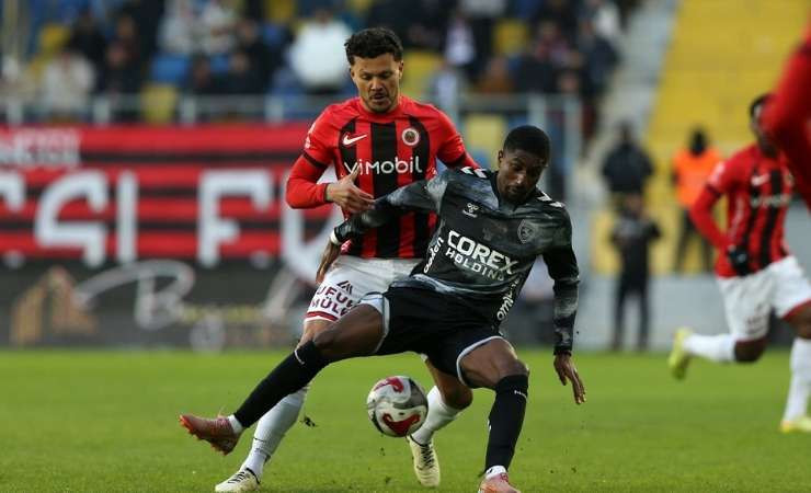 Gençlerbirliği konuk ettiği Samsunspor ile 1-1 berabere kaldı