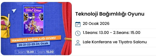 Sincan Belediyesinden 'Teknoloji Bağımlılığı Oyunu' duyurusu