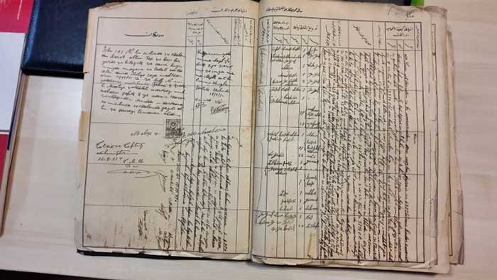 Ankara Adliyesi’nde 1926 yılına ait adli emanet defteri bulundu! - Resim : 2