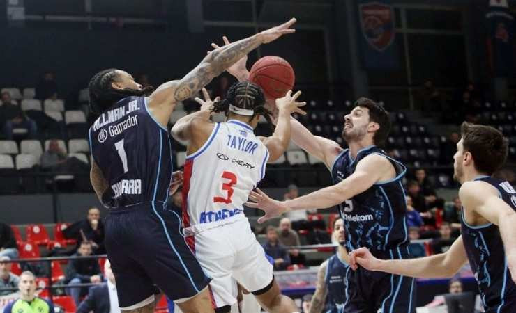 Türk Telekom deplasmanda Panionios'u 45 sayı farkla mağlup etti: 106-61