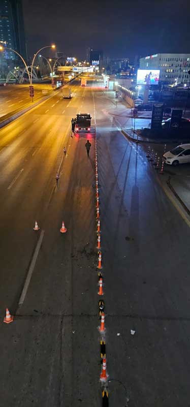 ABB, AVM &ouml;nlerindeki trafiğe m&uuml;dahaleyi s&uuml;rd&uuml;r&uuml;yor: Ankamall &ouml;n&uuml;nde &ccedil;alışma başladı