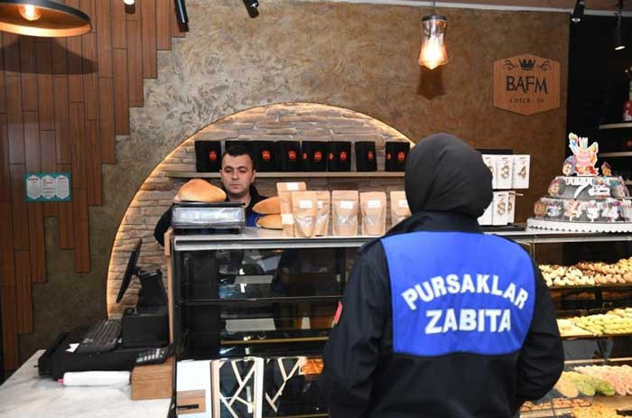 Pursaklar Belediyesi zabıta ekipleri denetimlerini aralıksız sürdürüyor