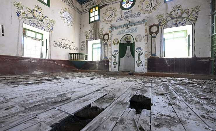 Ankara'nın eski köy camilerinin süslemeleri görenleri hayran bırakıyor - Resim : 2