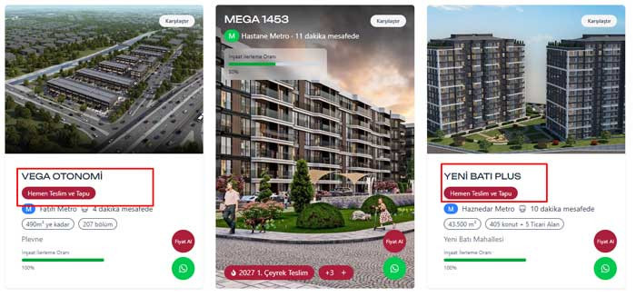 NATA Yaşam farkıyla Ankara'da hemen tapu hemen teslim konut projeleri! - Resim : 2