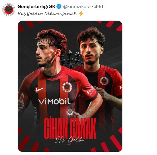 Gençerbirliği'nin yeni transferi Cihan Çanak kimdir, kaç yaşında, hangi mevkiide oynuyor?