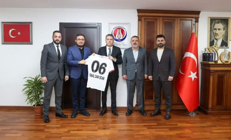 Gençlerbirliği'nden Sincan Belediye Başkanı Murat Ercan'a ziyaret