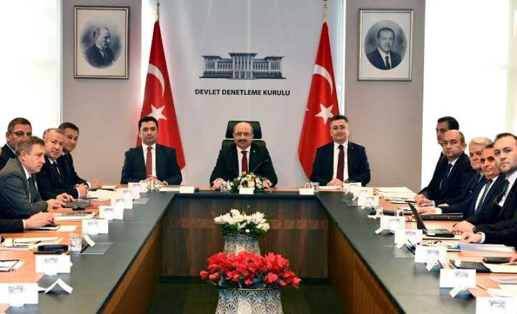 Cumhurbaşkanlığı Devlet Denetleme Kurulu teftiş ve denetim toplantısı yapıldı