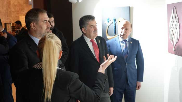 'Gazze' temalı filografi sergisi Millet Kütüphanesi'nde açıldı - Resim : 3