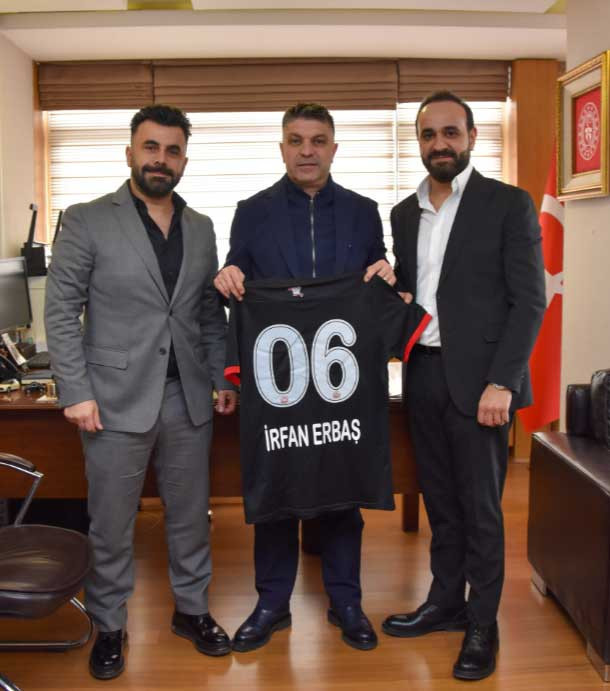 Gençlerbirliği yönetiminden Ankara Gençlik ve Spor İl Müdürü Mustafa Çelik’e ziyaret - Resim : 2