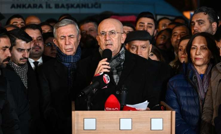 CHP Ankara İl Başkanı Ümit Erkol, Mesut Özarslan'ın istifasına dair açıklama yaptı
