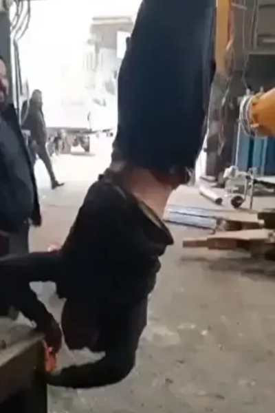 Ankara'da zihinsel engelli şahsın ayağından vince asılması olayında 3 tutuklama