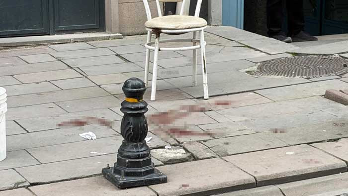 Ulus'ta esnafa silahlı saldırı: 2 kişi yaralandı!