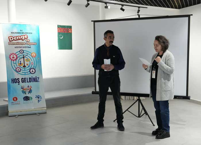 Keçiören Belediyesi Denge ve Denetleme Oyunu – Eğitici Eğitimi düzenledi