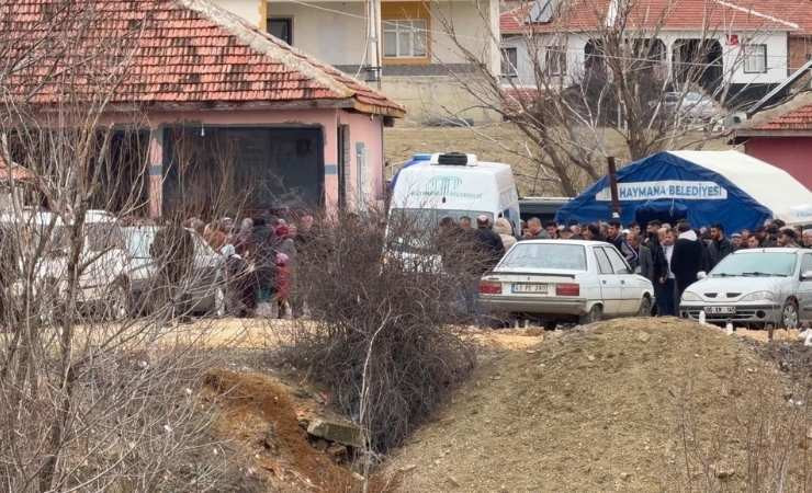 Kocasının öldürdüğü talihsiz kadın Haymana'da son yolculuğuna uğurlandı