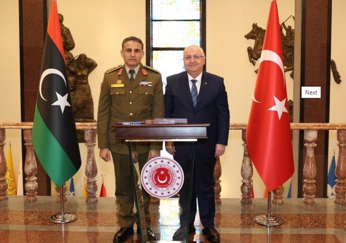 Bakan Güler, Libya Genelkurmay Başkan Vekili Al-Namroush’u Ankara'da kabul etti