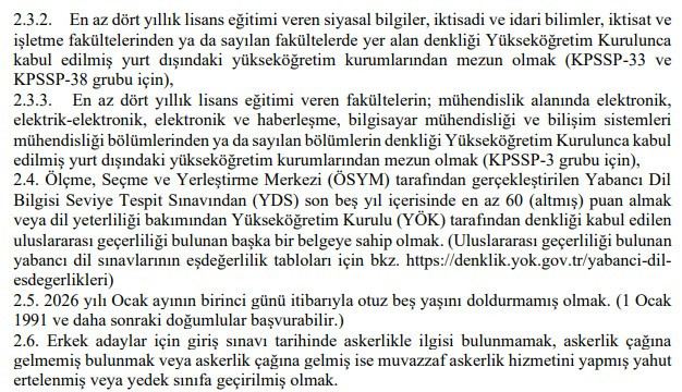 KVKK başkentte KPSS puanıyla 34 personel alımı yapacak! - Resim : 3