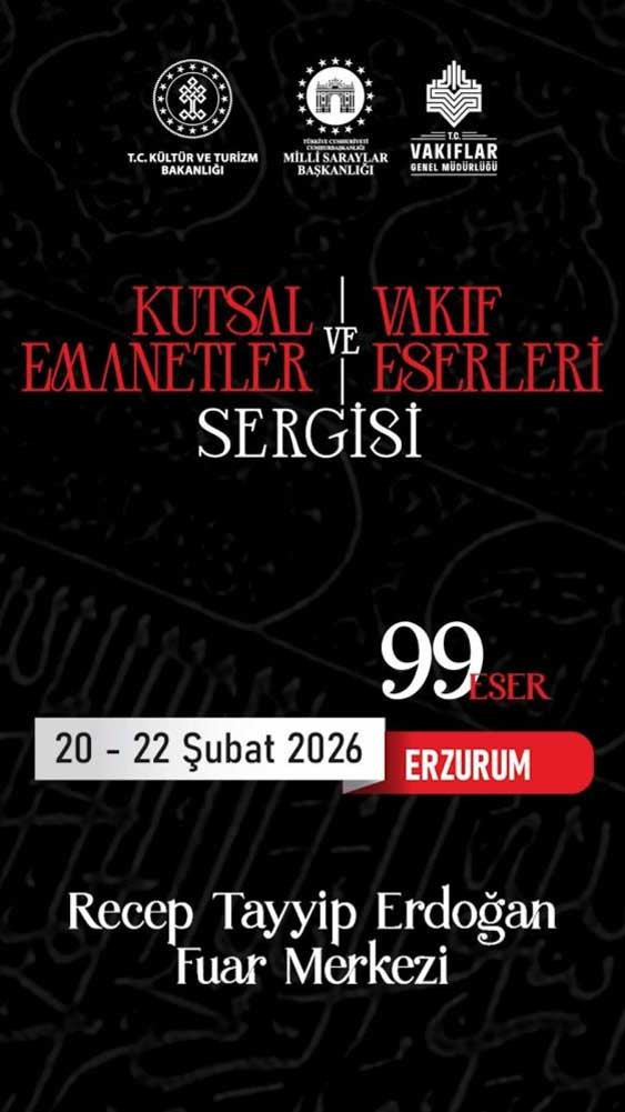 Ramazan'da Kutsal Emanetler ve Vakıf Eserleri Sergisi düzenlenecek