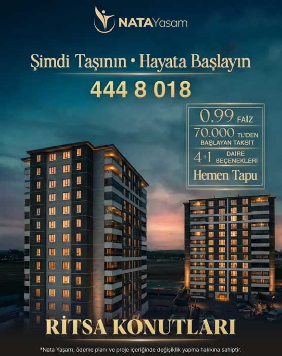 Bu kampanya Ankara'da ev sahibi yapar: 0.99 faizle hemen tapu hemen teslim konut projesi!