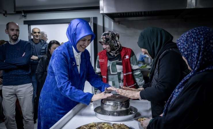 Ankara'da Gazzeli kadınlardan Türk Kızılay'a teşekkür iftarı