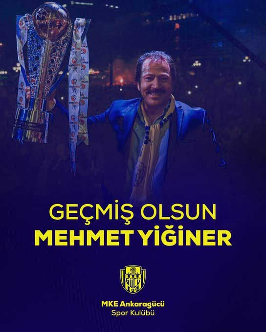 MKE Ankaragücü Onursal Başkanı Mehmet Yiğiner ameliyat oldu