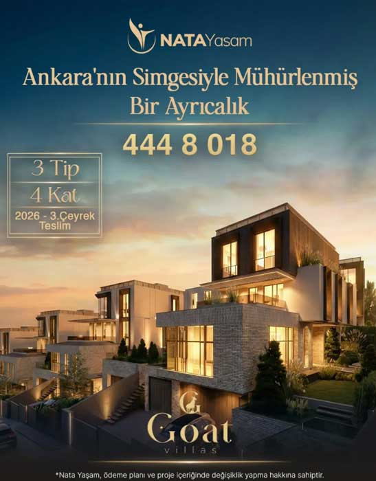 Ankara'da 2026 teslim villa projesi: Bahçeli bir yaşam uzak değil! - Resim : 3