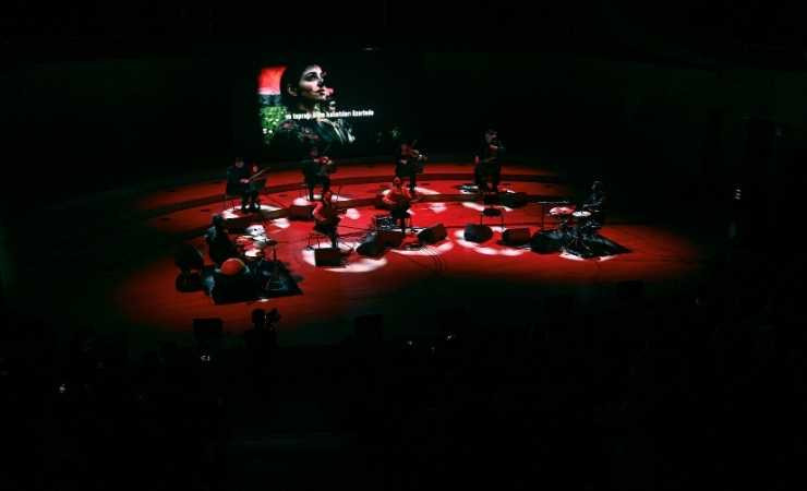 CSO Ada Ankara'da Filistinli Le Trio Joubran sahne aldı