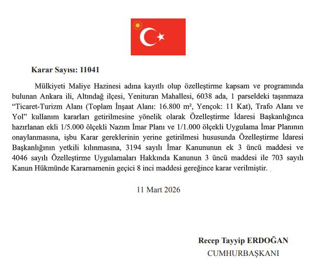Cumhurbaşkanı Erdoğan'dan Ankara için özelleştirme kararları - Resim : 3