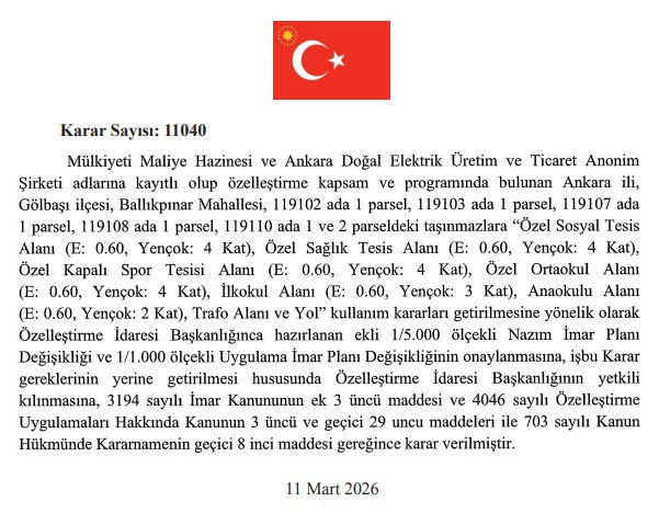 Cumhurbaşkanı Erdoğan'dan Ankara için özelleştirme kararları - Resim : 2