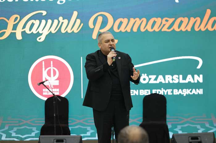 Keçiören Belediye Başkanı Özarslan iftarda dolmuş, taksi, otobüs ve servis esnafı ile buluştu - Resim : 2