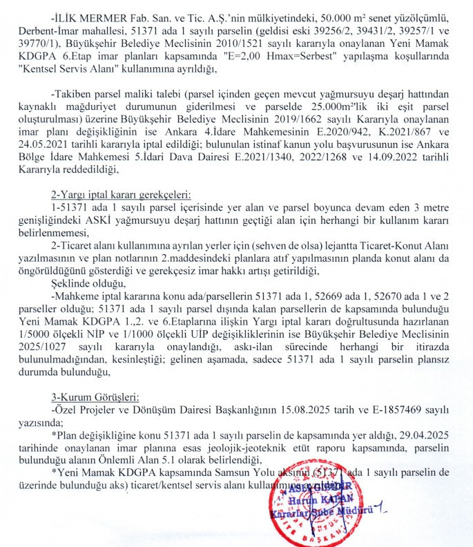Çankaya, Mamak, Etimesgut, Yenimahalle! Ankara Büyükşehir Belediyesi'nden imar planı değişikliği - Resim : 6