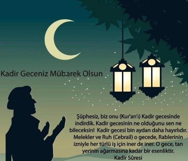 Kadir Gecesi mesajları resimli, dualı, sözlü, ayetli | Kadir Gecemiz mübarek olsun sözleri - Resim : 2