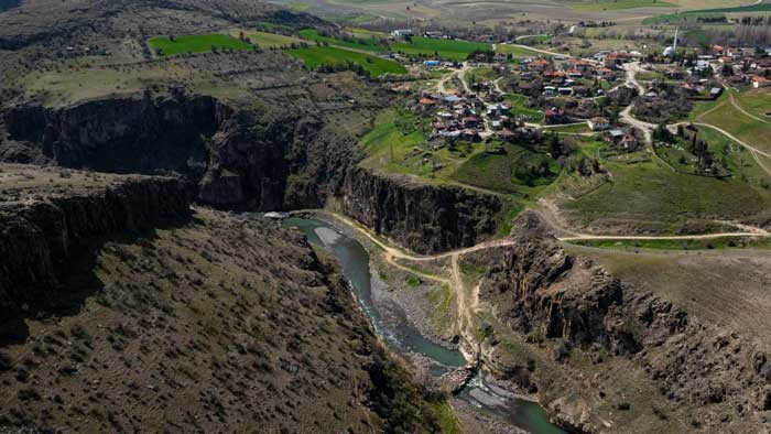 Ankara'nın keşfedilmeyi beklenen saklı cenneti: Bu doğal güzellik görenleri hayran bırakıyor