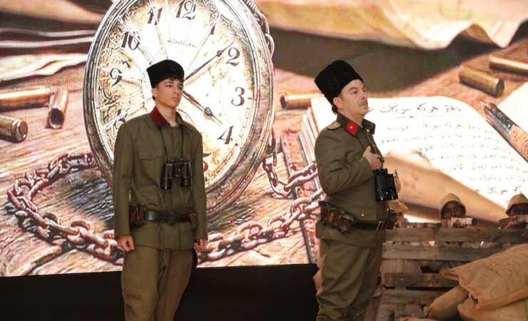 Gölbaşı'nda öğrencilerin çektikleri Çanakkale konulu belgeselin galası yapıldı