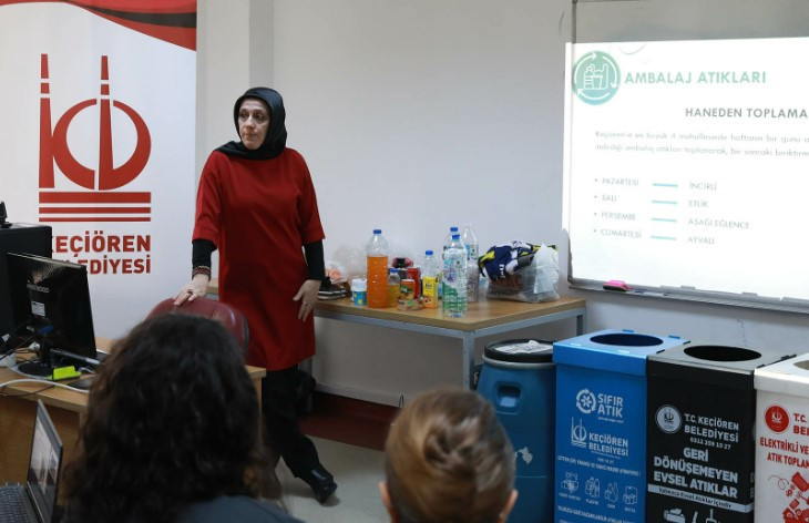 Keçiören Belediyesi kurs merkezlerinde sıfır atık eğitimi - Resim : 2