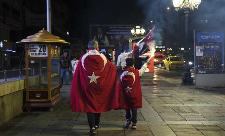 Milli takımın başarısı Ankara'da coşkuyla kutlandı