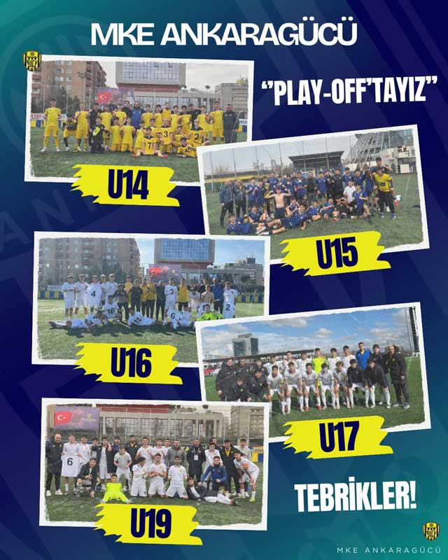 Ankaragücü alt yapısıyla ses getirmeye devam ediyor