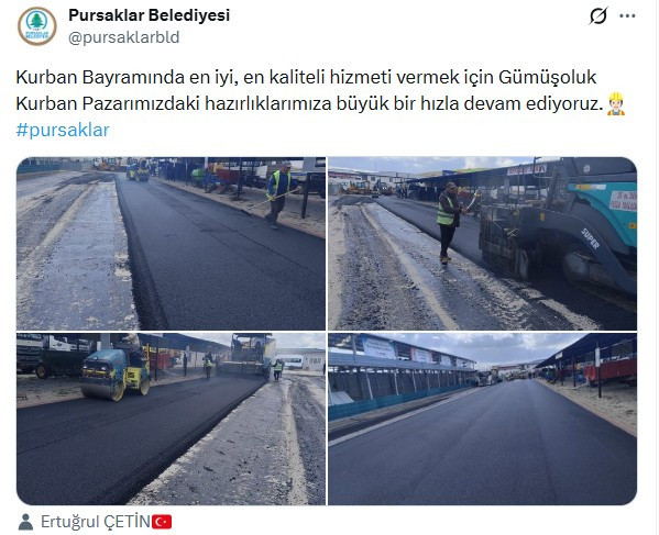 Pursaklar Belediyesi, Kurban Bayramı için hazırlıklara başladı...