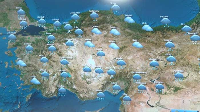 Ankara'da Cuma günü sıcaklık sıfır dereceye düşecek: Yer yer kar yağışı bekleniyor... - Resim : 3