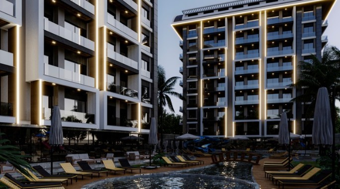 Alanya'da lüksün ve kalitenin tek çatı altında olduğu proje: Cleopatra Residence