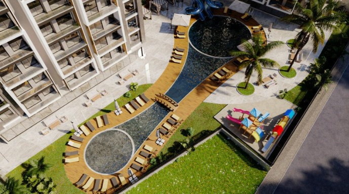 Alanya'da lüksün ve kalitenin tek çatı altında olduğu proje: Cleopatra Residence - Resim : 2