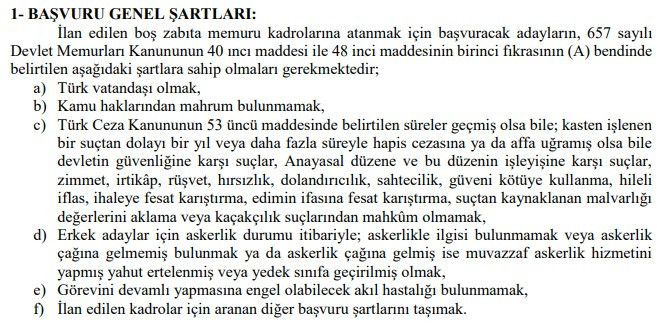 İstanbul'da lisans ve lise mezunu zabıta memuru alınacak