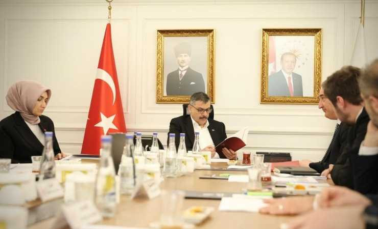 İçişleri Bakanlığı'nda yapılan toplantıda iç güvenlik stratejileri ele alındı