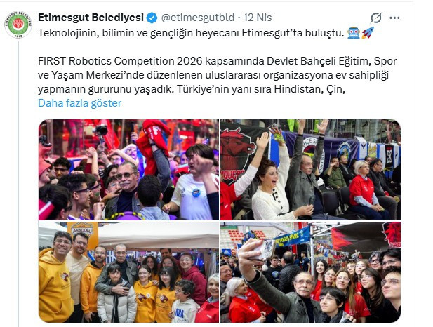 Etimesgut Belediyesinin ev sahipliğinde düzenlenen FRC 2026 tamamlandı