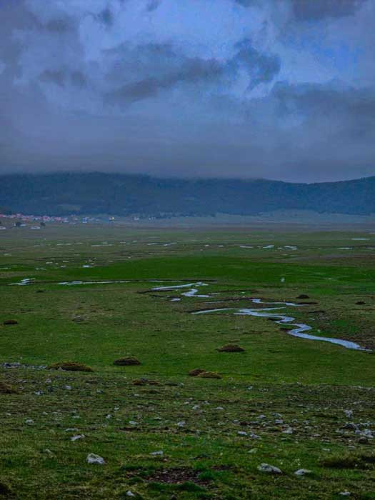 Ankara'nın Karadeniz'i Benli Yaylası: Dereler coştu, menderesler kartpostallık görüntüler yarattı