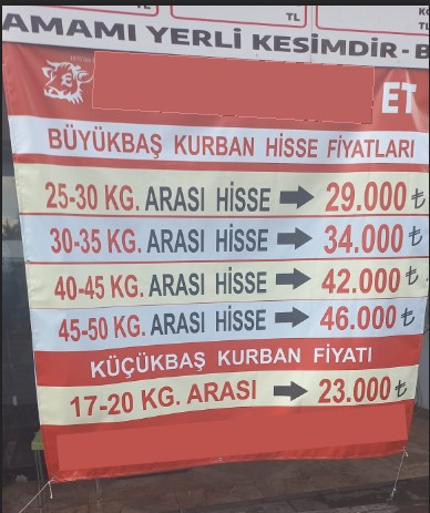 Ankara'da kurbanlık koyun ve büyükbaş dana fiyatları 2026 açıklandı!